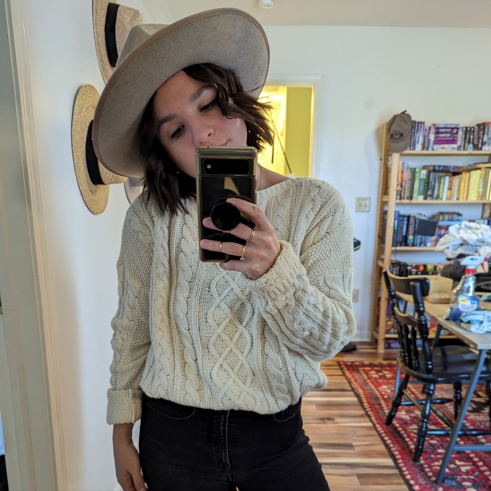 Vintage Ralph Lauren Cable Knit Sweater